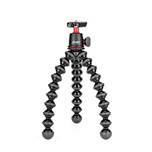 Joby GorillaPod 3K Vert Kit, Compact Flexible Tripod 3K Stand and BallHead 3K with Vertical L Bracket for Landscape and Portrait Mirrorless Cameras up to 3kg (6.6lb),Black,JB01829-BWK