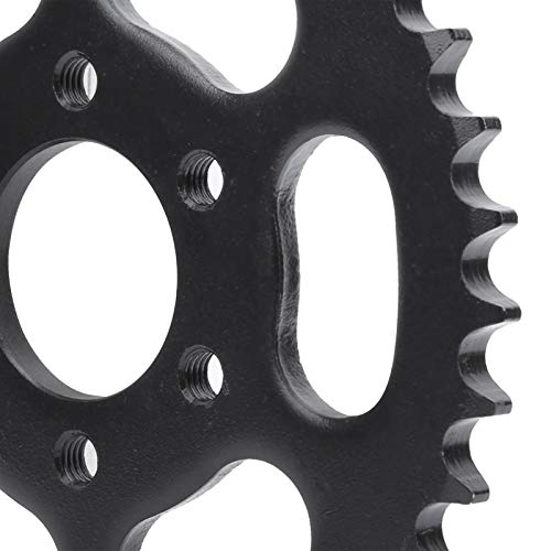 Scooter Sprocket 428 Reliability Stable Rear Sprocket Steel Material 37 Teeth Sprocket for Scooter