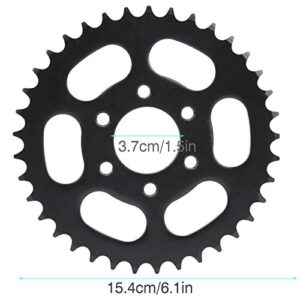 Scooter Sprocket 428 Reliability Stable Rear Sprocket Steel Material 37 Teeth Sprocket for Scooter