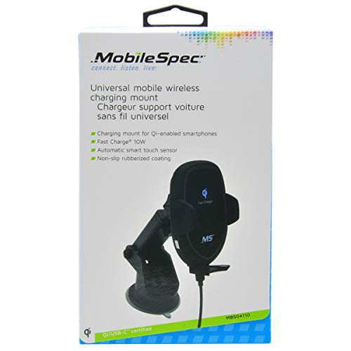 MobileSpec Universal Mobile Wireless Qi Charging Mount