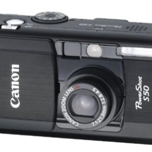 Canon PowerShot S50 5MP Digital Camera w/ 3x Optical Zoom