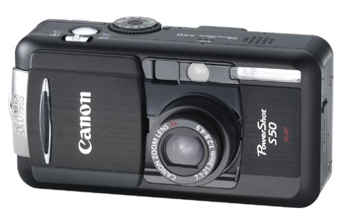 Canon PowerShot S50 5MP Digital Camera w/ 3x Optical Zoom