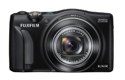 FUJIFILM Digital Camera FinePix F800EXR (Black) 16MP EXR-CMOS Wide angle24mmOptical Zoom20"{ F FX-F800EXR B - International Version