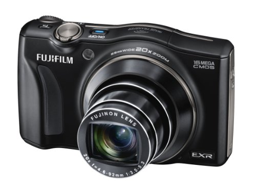 FUJIFILM Digital Camera FinePix F800EXR (Black) 16MP EXR-CMOS Wide angle24mmOptical Zoom20"{ F FX-F800EXR B - International Version