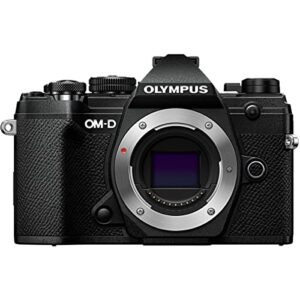 om-d e-m5 mark iii 20.4 megapixel mirrorless camera body only – black