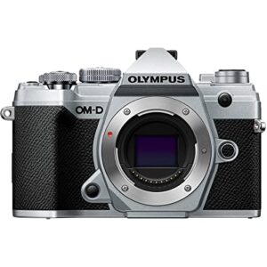 om-d e-m5 mark iii 20.4 megapixel mirrorless camera body only – silver