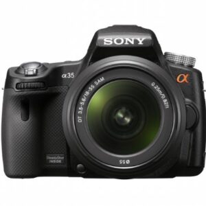 Sony Alpha SLT-a35 16 MP Digital SLR Kit with Translucent Mirror Technology and 18-55mm Lens