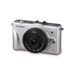 Panasonic Lumix DMC-GF2 12 MP Micro Four-Thirds Mirrorless Digital Camera with 3.0-Inch Touch-Screen LCD and 14mm f/2.5 G Aspherical Lens (Silver)