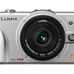 Panasonic Lumix DMC-GF2 12 MP Micro Four-Thirds Mirrorless Digital Camera with 3.0-Inch Touch-Screen LCD and 14mm f/2.5 G Aspherical Lens (Silver)