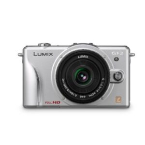 Panasonic Lumix DMC-GF2 12 MP Micro Four-Thirds Mirrorless Digital Camera with 3.0-Inch Touch-Screen LCD and 14mm f/2.5 G Aspherical Lens (Silver)