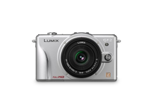 Panasonic Lumix DMC-GF2 12 MP Micro Four-Thirds Mirrorless Digital Camera with 3.0-Inch Touch-Screen LCD and 14mm f/2.5 G Aspherical Lens (Silver)