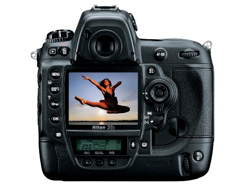 Nikon D3S 12.1 MP CMOS Digital SLR Camera with 3.0-Inch LCD and 24fps 720p HD Video Capability (Body Only)