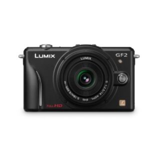 Panasonic Lumix DMC-GF2 12 MP Micro Four-Thirds Mirrorless Digital Camera with 3.0-Inch Touch-Screen LCD and 14mm f/2.5 G Aspherical Lens (Black)