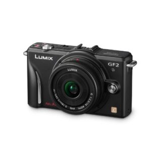 Panasonic Lumix DMC-GF2 12 MP Micro Four-Thirds Mirrorless Digital Camera with 3.0-Inch Touch-Screen LCD and 14mm f/2.5 G Aspherical Lens (Black)