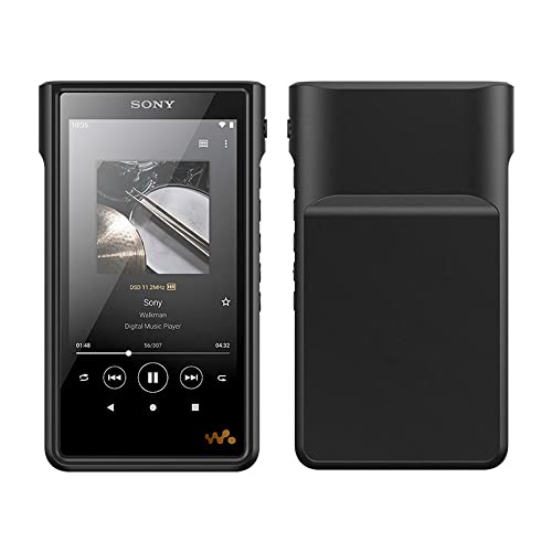 Benks Flexible Slim PC+TPU Protective Armor Shell Skin Case Cover for Sony Walkman NW-WM1AM2 WM1AM2 NW-WM1ZM2 WM1ZM2 (Benks Black case)