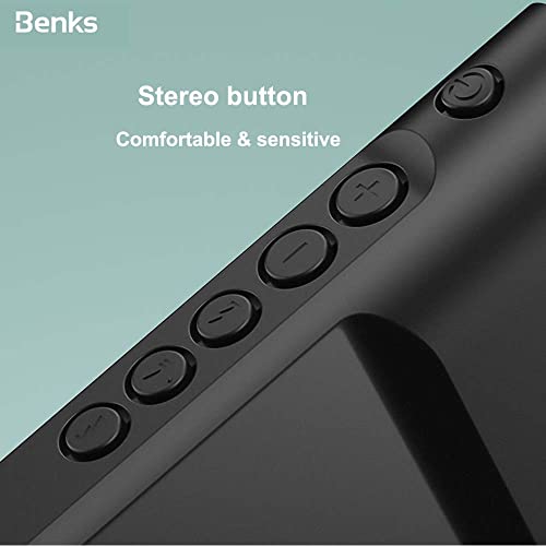 Benks Flexible Slim PC+TPU Protective Armor Shell Skin Case Cover for Sony Walkman NW-WM1AM2 WM1AM2 NW-WM1ZM2 WM1ZM2 (Benks Black case)