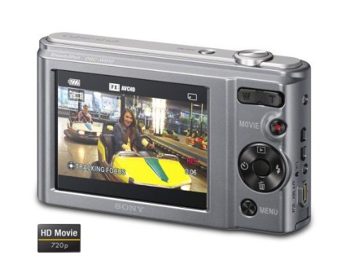 Sony Cyber-Shot DSC-W830 (20.5 MP,8 x Optical Zoom,2.7 -inch LCD) (International Model) (Renewed)