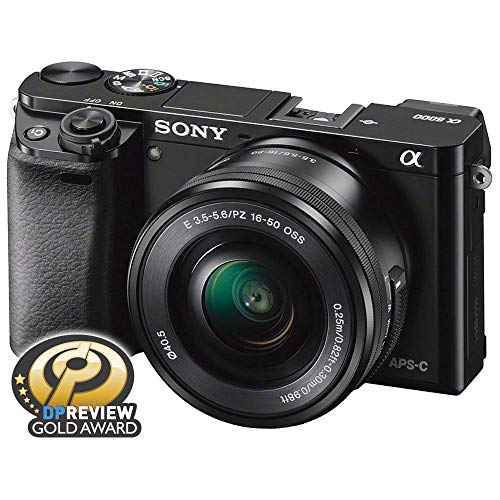 Sony Alpha a6000 Mirrorless Camera w/ 16-50mm + 55-210mm Power Zoom Lenses