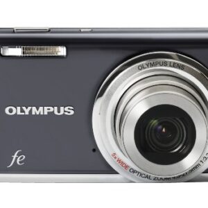 Olympus FE-5020 12MP Digital Camera with 5x Wide Angle Optical Zoom and 2.7 inch LCD (Dark Grey)