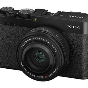 Fujifilm X-E4 XF27mmF2.8 Kit - Black