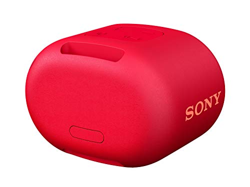 Sony SRS-XB01 Compact Portable Bluetooth Speaker: Loud Portable Party Speaker - Built in Mic for Phone Calls Bluetooth Speakers - Red - SRS-XB01