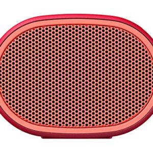 Sony SRS-XB01 Compact Portable Bluetooth Speaker: Loud Portable Party Speaker - Built in Mic for Phone Calls Bluetooth Speakers - Red - SRS-XB01