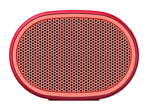 Sony SRS-XB01 Compact Portable Bluetooth Speaker: Loud Portable Party Speaker - Built in Mic for Phone Calls Bluetooth Speakers - Red - SRS-XB01