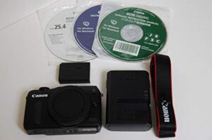 canon eos m compact system camera -black- body only