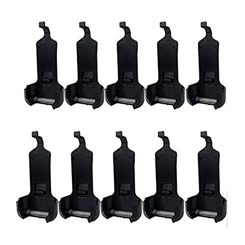 Walkie Talkie Belt Clip Compatible with Two Way Radio WLN KD-C1 Radtel RT-10 Luiton LT-316 TIDRADIO TD-M8 RT22 Zastone X6 Zeadio ZS-B1 NKTECH NK-U1 Radioddity R1 (10 Pack)