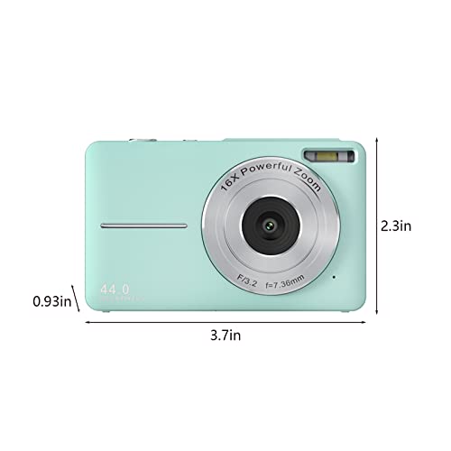 1080p High-Definition Digital Camera 44 Million Photos 16x Digital Zoom Camera Anti-Shake Proof Home Camera,Electronic Anti-Shake, Face Distinguish, Ideal Xmas Gifts for Family