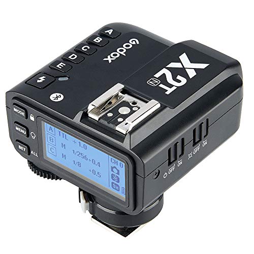 Godox X2T-N 2.4G Wireless Flash Trigger Transmitter Compatible with Nikon Camera Support i-TTL HSS 1/8000s Group Function LED Control Panel