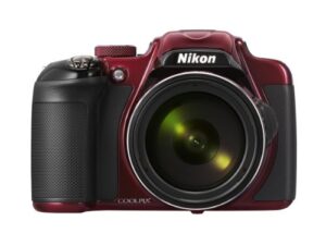 nikon coolpix p600 16.1 mp wi-fi cmos digital camera with 60x zoom nikkor lens and full hd 1080p video (red) (discontinued by manufacturer)