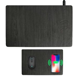 fast wireless charger mouse pad,fast wireless charging mouse mat 10w qi certified case-friendly for iphone 14/14pro/14pro max/13/13pro/13pro max/12/12 pro/11/11pro/xr/x,samsung galaxy s10/s9 for gifts