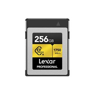 lexar professional cfexpress 256gb type-b card (lcfx10-256crbna)