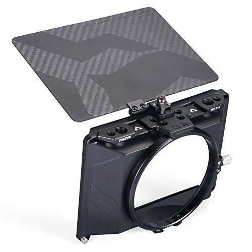 Tiltaing Mini Matte Box - Lightweight Filter Support with Top Flag for DSLR or Small Cine-Style Cameras Lenses | MB-T15