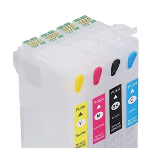 FTVOGUE Ink Cartridge PP BK C M Y 4 Colors Printing Accessory Part (ICBK84/ICC84/ICM84/ICY84)