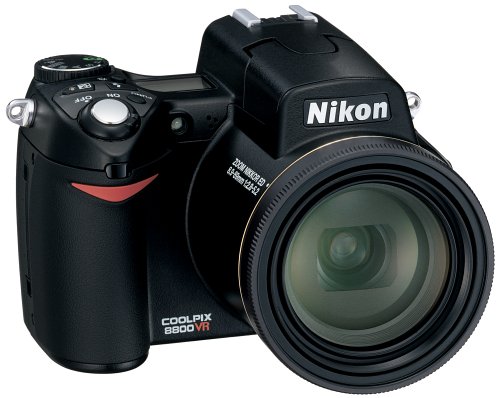 Nikon Coolpix 8800 8MP Digital Camera with 10x Vibration Reduction Optical Zoom Lens