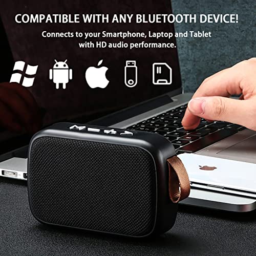 Bluetooth Speakers,IPX7 Waterproof Shower Speakers,Portable Wireless Speaker with Stereo Sound,Support FM Radio,Outdoor Wireless Speaker for iPhone iOS/Android at Party, Travel, Beach, Home, Camping