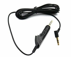 dafalip replacement qc15 cable audio cable for quietcomfort 15 headphones
