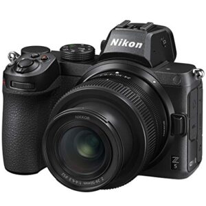 Nikon Z5 Mirrorless Full Frame Camera Body with 24-50mm f/4-6.3 Lens Kit FX-Format 4K UHD Bundle with Deco Gear Photography Backpack + Photo Video LED Lighting + 64GB Card + Software and Accessories