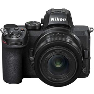 Nikon Z5 Mirrorless Full Frame Camera Body with 24-50mm f/4-6.3 Lens Kit FX-Format 4K UHD Bundle with Deco Gear Photography Backpack + Photo Video LED Lighting + 64GB Card + Software and Accessories