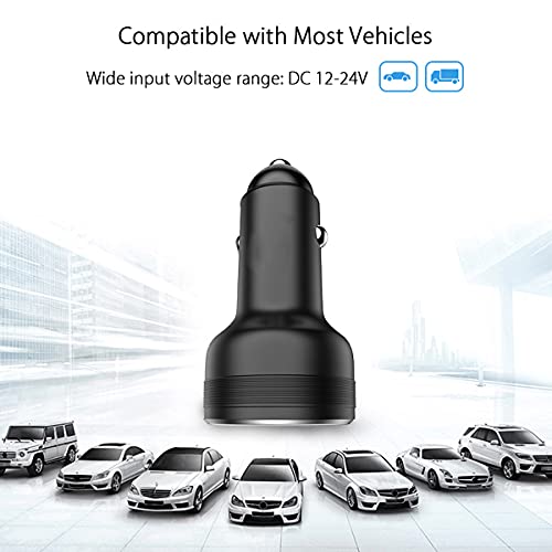 Warp Charge 30W 65W Car Charger Supervooc for Oneplus 11 10 9 Pro 9R 8T 10T 8 7T Nord N20 N300 N10 N100 N200 5G Dash Charge Car Fast Charging One Plus 7 6T 6 Black