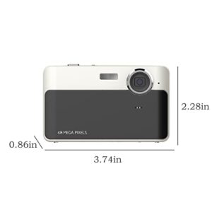 #YrYU3j Digital Camera 1080P Hd Mini Video Camera 48Mp LCD Screen Rechargeable Compact Camera Pocket Camera with 3X Digital Z