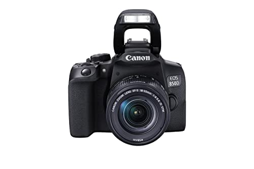 Canon EOS 850D EF-S 18-55mm is STM Kit (International Model) (Renewed)