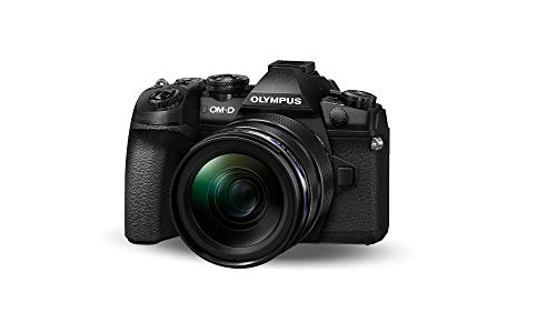 Olympus OM-D E-M1 Mark II Kit, Micro Four Thirds System Camera (20.4 Megapixel, 5-Axis Image Stabilisation, Electronic Viewfinder) + M.Zuiko 12-40 mm PRO Universal Zoom, Black