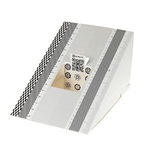 dslrkit lens focus calibration tool alignment ruler folding card(pack of 2)