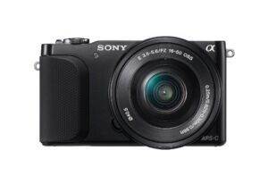 sony nex-3nl/b mirrorless digital camera kit (black)