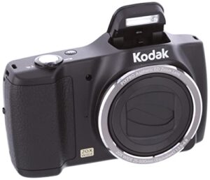 kodak pixpro friendly zoom fz201 16 mp digital camera with 20x optical zoom and 3″ lcd screen (black)