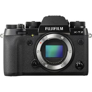 Fujifilm X-T2 24.3MP Mirrorless Digital Camera (Body Only) + 64GB Memory & Flash Accessory Bundle