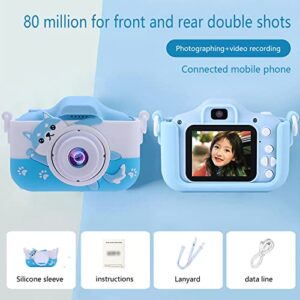 Kids Camera, New Mini Camera Photography & Video Recording, Front & Rear Dual 4000W Pixe-l HD Camera, Multiple Fliters Kids Camera Halloween